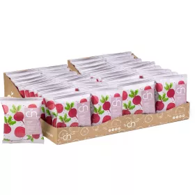   Gesunde Gemüsechips: CRISPY NATURAL Rote Beete Chips mit Meersalz 18g x48