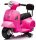  Batteriebetriebener Aufsitzroller Vespa mit Sitz aus Öko-Leder mit Nähten