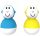  Matchstick Monkey Endless Bathtime Fun Wobblers Wasserspielzeug Blau & Schreien