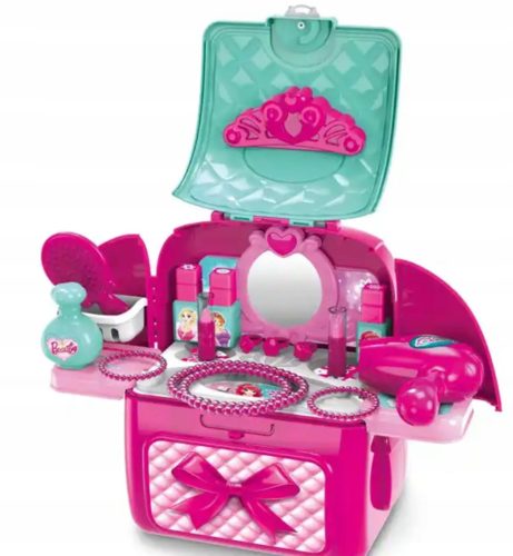  Spulen-Kinderschminktisch für Make-up, faltbarer Rucksack