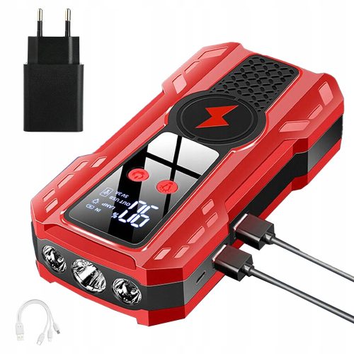  Power Bank Jump Starter Booster LED-Taschenlampe | 6000 mAh 500 A