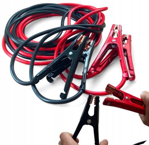  SOLIDE KABEL ÜBERBRINGUNGSKABEL 900A 6m 6 Meter DICK 20mm2 2x 6m STARK