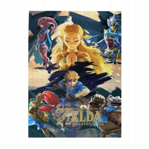  Die Legende von Zelda 1000-teiliges Holzpuzzle