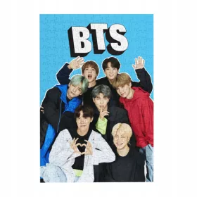  1000-teiliges Kpop Bts Holzpuzzle