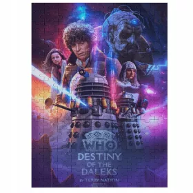  Puzzle 1000 Teile Doctor Who Holzpuzzle