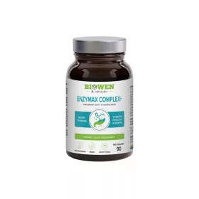   Biowen EnzyMax Complex+ mit Probiotik und Verdauungsenzymen, 90 Kapseln
