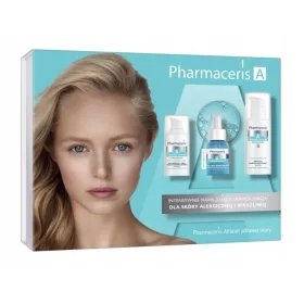   Pharmaceris A Pflegeset: Feuchtigkeitscreme, Augencreme und Intensivserum für empfindliche Haut