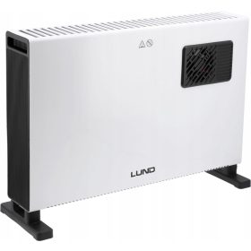    KONVEKTORHEIZUNG ELEKTRISCHER VENTILATOR 2 MODI 1250W 2000W WEISS LUND