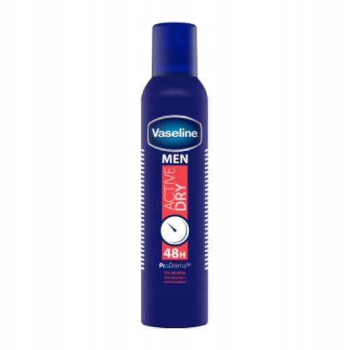 VASELINE ACTIVE DRY MEN PRO DERMA 48H HERREN-DEODORANT 250 ml