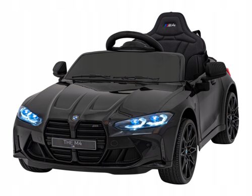  Batteriebetriebenes Auto BMW M4 2X45 WATT Batterie 12V 14Ah Lederfernbedienung Schwarz