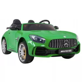    Batteriebetriebenes Auto Mercedes-Benz GT R Grün 4x4-Antrieb MP3-LED-Fernbedienung