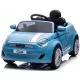  Batteriebetriebenes Auto FIAT 500 Elektro zum Aufsitzen – hellblau