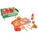  Minigrill für Kinder 28 Elemente, Besteck + Lebensmittelzubehör