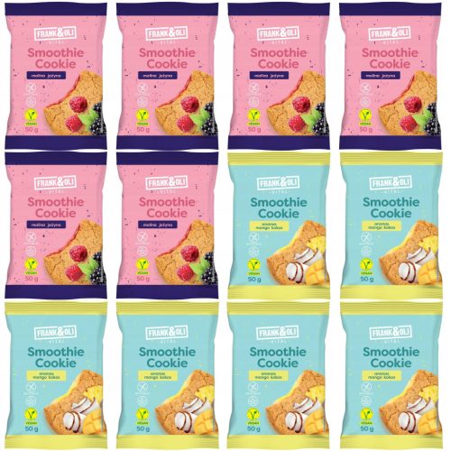 Frank&Oli Smoothie Cookie Mix-Paket: Vegane, glutenfreie Kekse ohne Zuckerzusatz