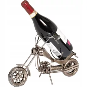  Weinregal aus Metall - IV Motorradfahrer-Motorrad