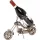  Weinregal aus Metall - IV Motorradfahrer-Motorrad