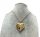  114 Gold Promi-Kette BLAUBEERHERZ AUFBLASBARES HERZ 316 STAHL