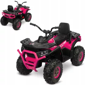    TERRA BATTERIEFAHRZEUG QUAD LEISTUNGSSTARKER 4X4-ANTRIEB ROSA FERNBEDIENUNG