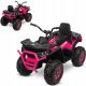  TERRA BATTERIEFAHRZEUG QUAD LEISTUNGSSTARKER 4X4-ANTRIEB ROSA FERNBEDIENUNG
