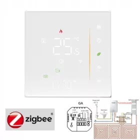  LED-Zigbee-Thermostat TUYA Digital programmierbarer GA