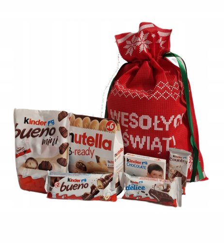  WEIHNACHTSPAKET-SET MIT KINDER IN TASCHE NR. 108