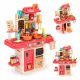  KÜCHE FÜR KINDER SOUNDS LED-DAMPFERZEUGER 42 ZUBEHÖR ROSA