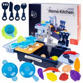    KINDERKÜCHENSPÜLE MIT WASSER INTERAKTIVER FAP 2-IN-1-KOCHER + ZUBEHÖR