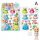  Neue vielseitige Prinzessin magnetisches ruhiges Buch magnetische Anziehpuppe magnetisch