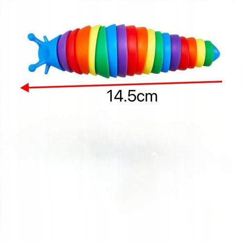  18cm Fidget Slug Dekompression Spielzeug süße Raupe Form Decompressor Offi