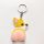  1PC Squeeze Butt Schlüsselanhänger Zappeln Butt Puppe Cartoon Mini Schlüsselanhänger Squishy Ba