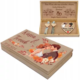   Spardose als Hochzeitsgeschenk für das Brautpaar zur Hochzeit