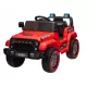  Batteriebetriebenes Jeep-Kinderauto mit Fernbedienung, Rot