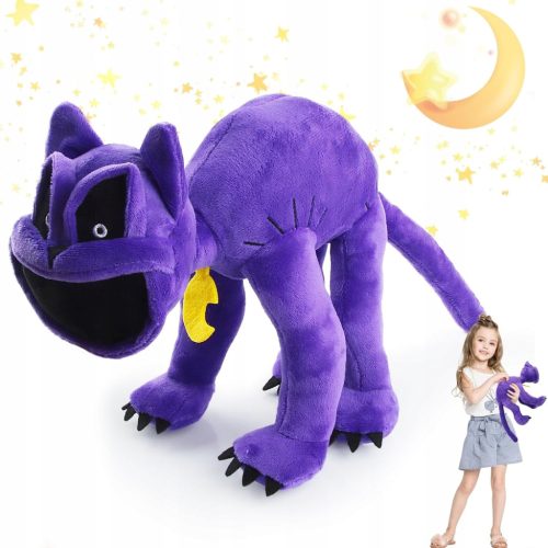  LÄCHELNDE KREIDE MASKOTTCHEN KATZE NAP POPPY KAPITEL 3 FÜR KINDER SPIELZEUG 35CM