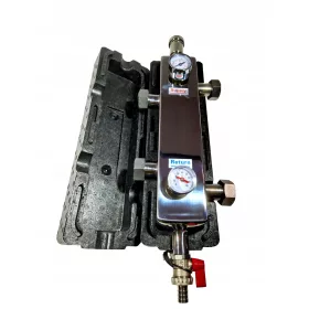    HYDRAULISCHE KUPPLUNG 4x 1" 65kW DRUCKMESSGERÄT + THERMOMETER + ANSCHLÜSSE