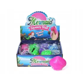  Gniotek-Gel-Muschel mit einer Meerjungfrau