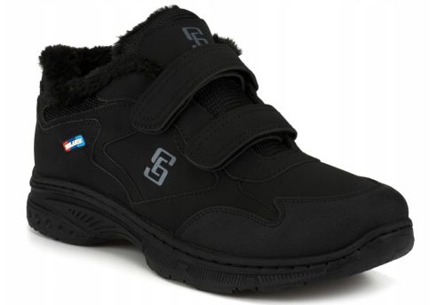  WINTER-Sportschuhe für Herren, isoliert, festes Schuhwerk, stark für die Arbeit, Klettverschluss