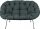  KISSEN FÜR SESSEL GARTENSOFA STRING SITZ RÜCKENLEHNE ACAPULCO UBBERUP