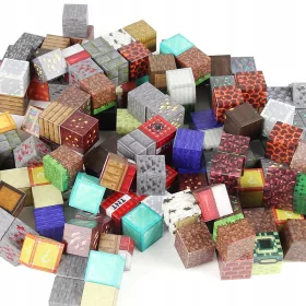    MAGNETISCHE MINECRAFT-BLÖCKE ERNTE-BAUERNHOF-SPIELZEUGBLÖCKE 218 STÜCK