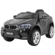 BMW X6M Elektroauto für Kinder, schwarze Lackierung + Fernbedienung + EVA + gratis St