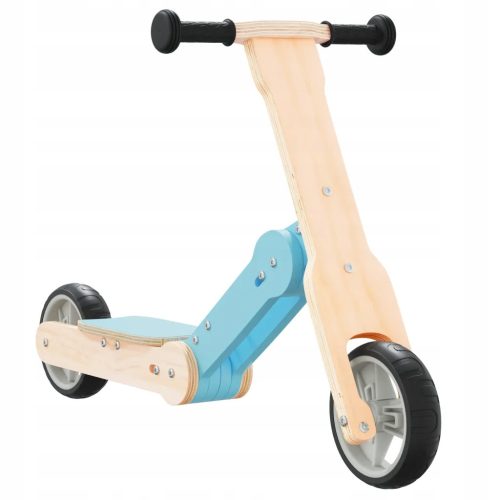  2-in-1-Kinderroller, Hellblau und Schwarz, 97x36x58cm