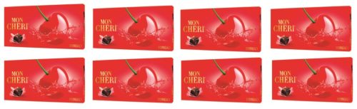 8x 157,5g FERRERO Mon Cheri Pralinen mit Kirsche und Likör