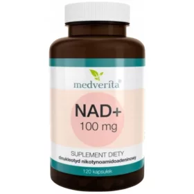   Medverita NAD+ 100 mg - 120 Kapseln für Zellenergie und Vitalität