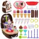  Little Chef's Eisdielen-Set im Rucksack 36-tlg