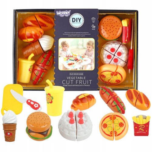  SCHNEIDESET FÜR FAST-FOOD-SÜSSWAREN