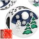  Charms Anhänger Perlen SCHNEEMANN s925 WEIHNACHTEN als Geschenk + KOSTENLOSE BOX