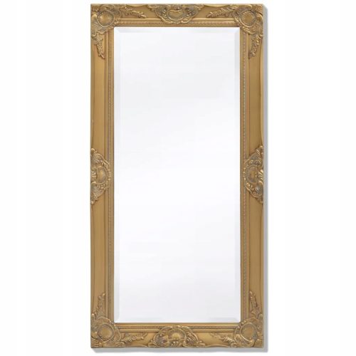  Barocker goldener Wandspiegel 100x50 cm