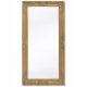  Barocker goldener Wandspiegel 100x50 cm