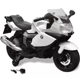  Kinder-Elektromotorrad, weiß, 106,8 x 50 x 65,7 cm