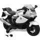 Kinder-Elektromotorrad, weiß, 106,8 x 50 x 65,7 cm