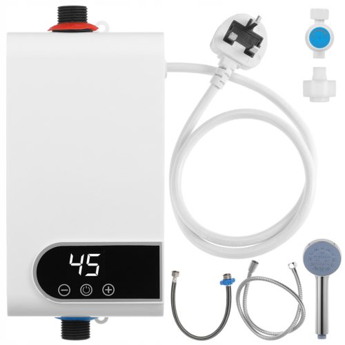  Warmwasserbereiter, weiß, elektrisch, 5500 W, Duschzubehör